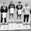 Maple River/USC wrestler Cooper Ochsendorf (second from right) placed fourth at 182 pounds at the State Wrestling Tournament at the Xcel Energy Center on Saturday, March 4, 2023