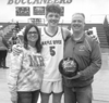 Will Sellers with his parents, Becky and Bruce Sellers.